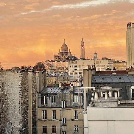 Vue Sur Le Sacre Coeur Montmartre Leilighet Paris Eksteriør bilde