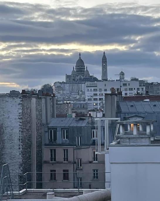 Vue Sur Le Sacre Coeur Montmartre Leilighet Paris Eksteriør bilde