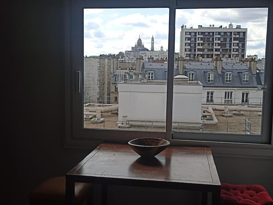 Vue Sur Le Sacre Coeur Montmartre Leilighet Paris Eksteriør bilde
